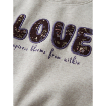 NAME IT Sweatshirt Oclove Peyote Melange